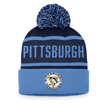 Pittsburgh Penguins căciulă de iarnă Heritage Beanie Cuff with Pom
