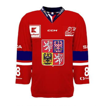 Echipa națională de hochei tricou de hochei Czech Republic 2023/24 CCM PRO Authentic - red