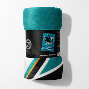 San Jose Sharks pătură de lână Essential 150x200 cm
