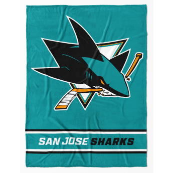 San Jose Sharks pătură de lână Essential 150x200 cm