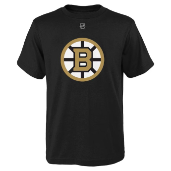 Boston Bruins tricou de copii David Pastrňák #88 Player Name & Number