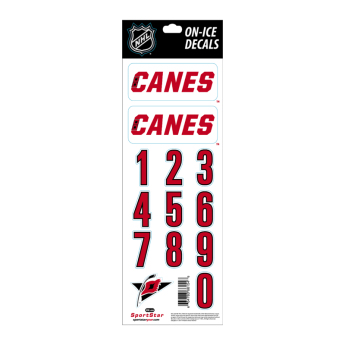 Carolina Hurricanes abțibilduri pentru cască Decals