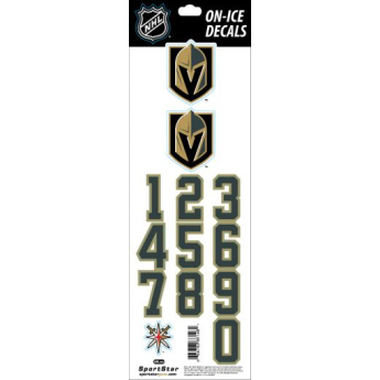 Vegas Golden Knights abțibilduri pentru cască Decals