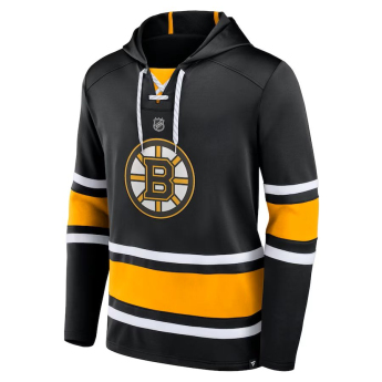 Boston Bruins hanorac de bărbați cu glugă Pastrňák Name & Number Lace-Up Pullover Hoodie