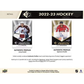 NHL cutii Cărți de hochei NHL 2022-23 Upper Deck SP Hockey Blaster Box