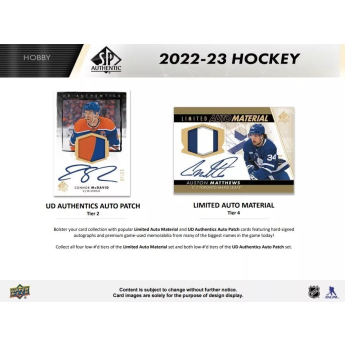 NHL cutii Cărți de hochei NHL 2022-23 Upper Deck SP Hockey Hobby Box