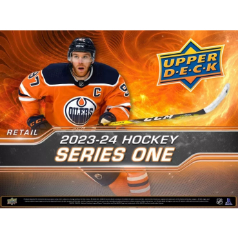 NHL cutii Cărți de hochei NHL 2023-24 Upper Deck Series 1 Gravity Retail Box