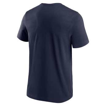 Edmonton Oilers tricou de bărbați Primary Logo Graphic T-Shirt blue