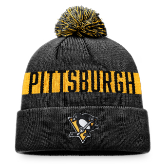 Pittsburgh Penguins căciulă de iarnă Fundamental Beanie Cuff with Pom