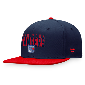 New York Rangers șapcă flat Fundamental Color Blocked Snapback