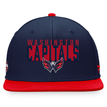 Washington Capitals șapcă flat Fundamental Color Blocked Snapback