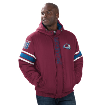 Colorado Avalanche geacă de bărbați cu glugă Tight End Winter Jacket