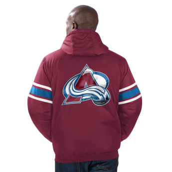 Colorado Avalanche geacă de bărbați cu glugă Tight End Winter Jacket