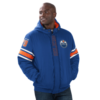 Edmonton Oilers geacă de bărbați cu glugă Tight End Winter Jacket