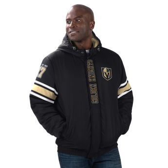 Vegas Golden Knights geacă de bărbați cu glugă Tight End Winter Jacket
