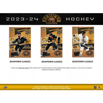 NHL cutii Cărți de hochei NHL 2023-24 Upper Deck Boston Bruins Centennial Box Set