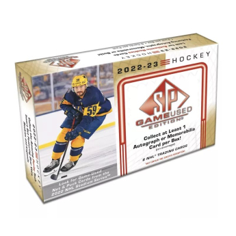 NHL cutii Cărți de hochei NHL 2022-23 Upper Deck SP Game Used Hobby Box