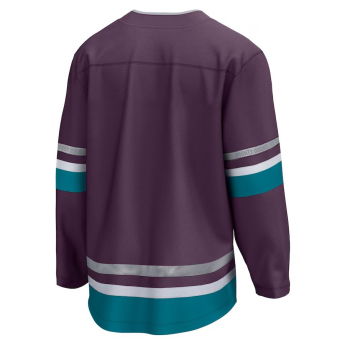 Anaheim Ducks tricou de hochei Breakaway Home Jersey Purple 30th Anniversary