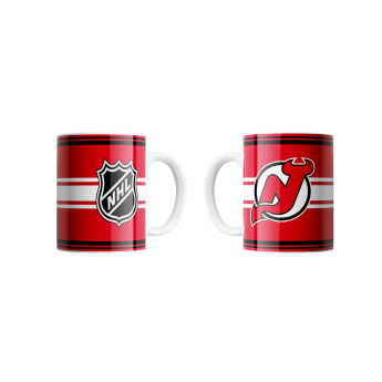 New Jersey Devils cană FaceOff Logo NHL (330 ml)