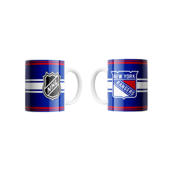 New York Rangers cană FaceOff Logo NHL (330 ml)