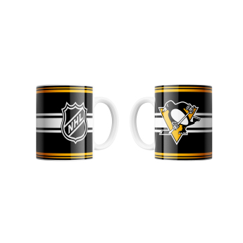 Pittsburgh Penguins cană FaceOff Logo NHL (330 ml)
