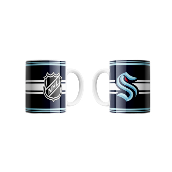Seattle Kraken cană FaceOff Logo NHL (330 ml)