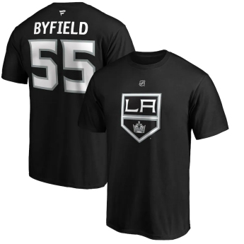 Los Angeles Kings tricou de bărbați Quinton Byfield #55 Authentic Stack Name & Number