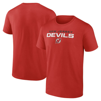 New Jersey Devils tricou de bărbați Barnburner red