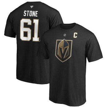 Vegas Golden Knights tricou de bărbați Mark Stone #61 Name & Number black