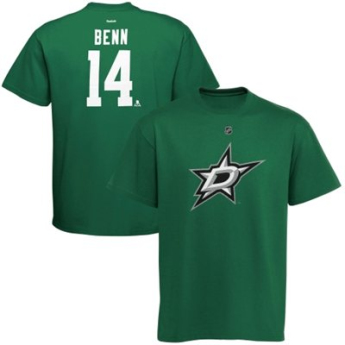 Dallas Stars tricou de bărbați green #14 Jamie Benn