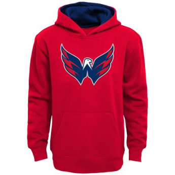 Washington Capitals hanorac cu glugă pentru copii Prime Logo Pullover Fleece red