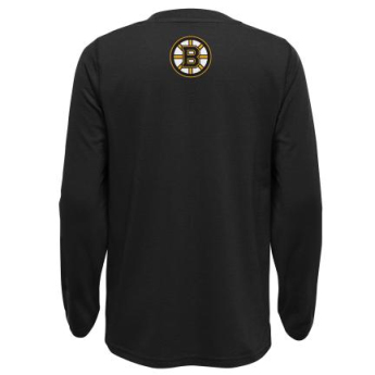Boston Bruins tricou cu măneci lungi pentru copii Rink Reimagined LS Ultra black