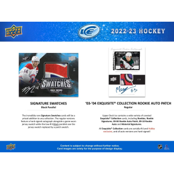 NHL cutii Cărți de hochei NHL 2022-23 Upper Deck Ice Hobby Box