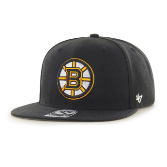 Boston Bruins șapcă flat No Shot 47 CAPTAIN NHL black