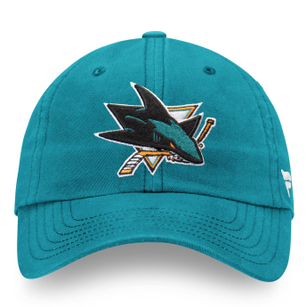 San Jose Sharks șapcă de baseball NHL Core Blue Curved Unstructured