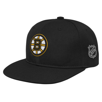 Boston Bruins șapcă flat de copii Logo Flatbrim Snapback