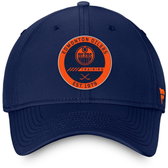 Edmonton Oilers șapcă de baseball Authentic Pro Training Flex navy