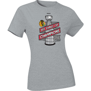 Chicago Blackhawks tricou de dama 2013 Stanley Cup Champions Locker Room
