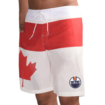 Edmonton Oilers costume de baie pentru bărbați G-III Sports by Carl Banks Patriotic
