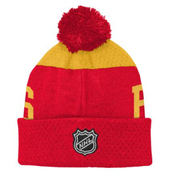 Calgary Flames căciula de iarnă pentru copii Stetchark Knit