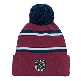 Colorado Avalanche căciula de iarnă pentru copii Jacquard Cuffed Knit With Pom