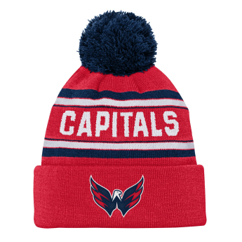 Washington Capitals căciula de iarnă pentru copii Jacquard Cuffed Knit With Pom