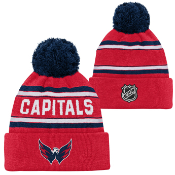 Washington Capitals căciula de iarnă pentru copii Jacquard Cuffed Knit With Pom