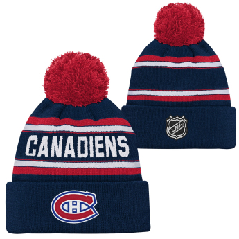 Montreal Canadiens căciula de iarnă pentru copii Jacquard Cuffed Knit With Pom