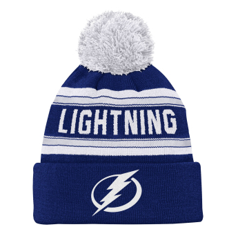 Tampa Bay Lightning căciula de iarnă pentru copii Jacquard Cuffed Knit With Pom