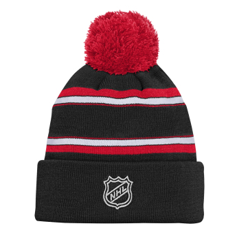 New Jersey Devils căciula de iarnă pentru copii Jacquard Cuffed Knit With Pom
