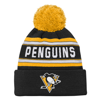 Pittsburgh Penguins căciula de iarnă pentru copii Jacquard Cuffed Knit With Pom
