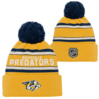 Nashville Predators căciula de iarnă pentru copii Jacquard Cuffed Knit With Pom