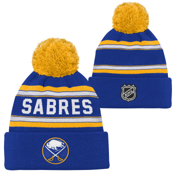 Buffalo Sabres căciula de iarnă pentru copii Jacquard Cuffed Knit With Pom