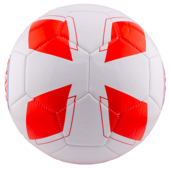 Bayern München balon de fotbal crest on a striking red and white - Size 5